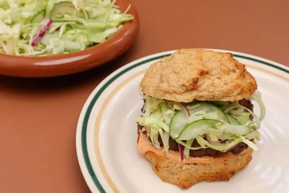 Asiatisk burger — Skagenfoods eget foto