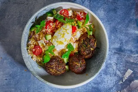 TEAM DK Badmintonspillerens Squashdeller med Tabouleh