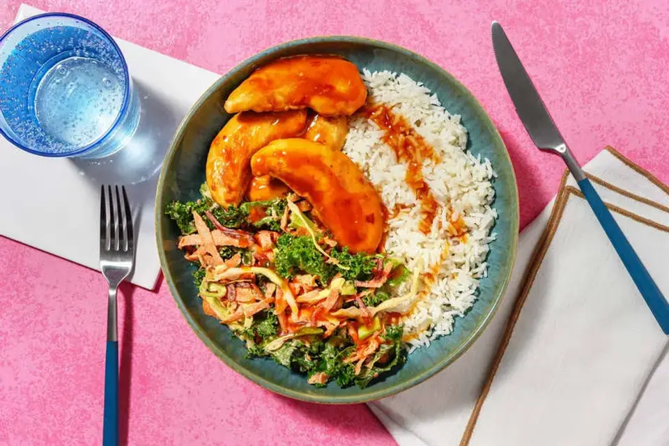 Orientalsk inspireret kylling — HelloFreshs eget foto