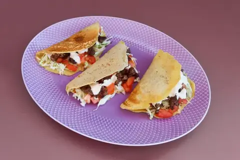Taco med oksekød