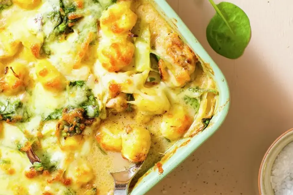Salvie-stegt gnocchi med kyllingefilet — RetNemts eget foto