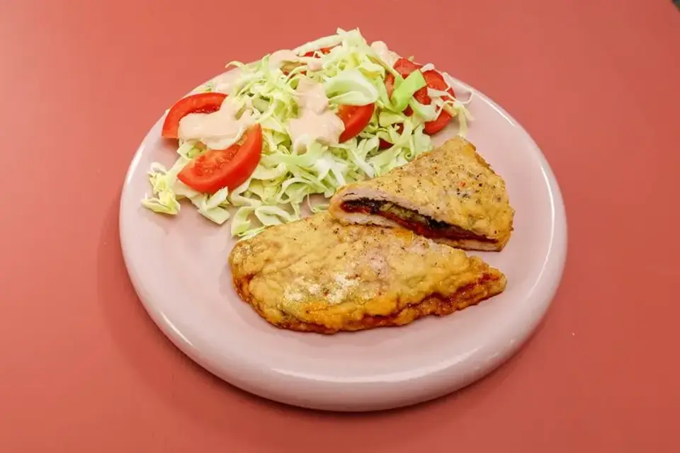 Kyllinge-calzone — Skagenfoods eget foto