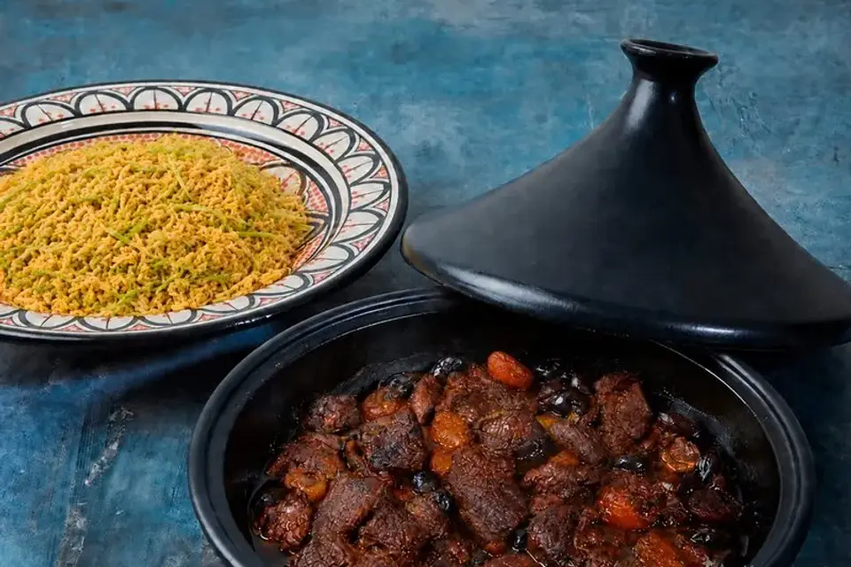 Heat: Marokkansk tagine med couscous — Skagenfoods eget foto