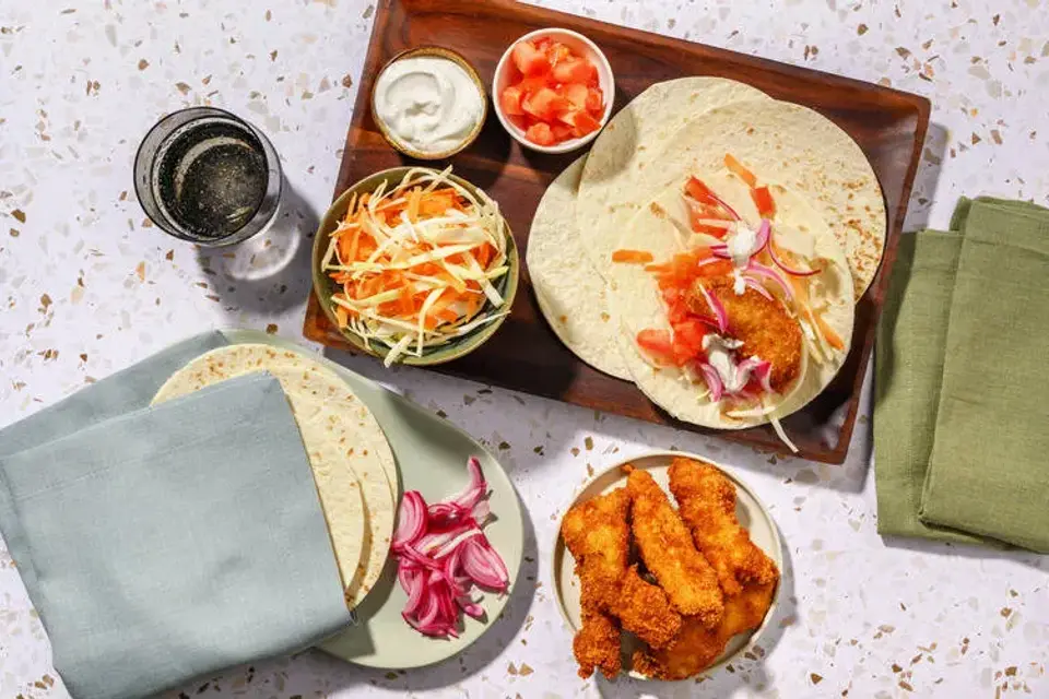Sprøde kyllingetacos — HelloFreshs eget foto