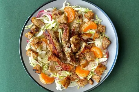 Za’atar stegt kotelet og fennikelsalat med clementin