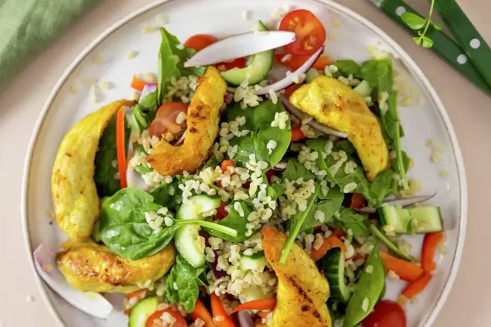 Kylling i bulgursalat — RetNemts eget foto