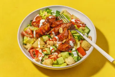 Hurtig vietnamesisk kyllingesalat