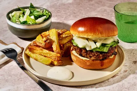 Asiatisk boost-burger