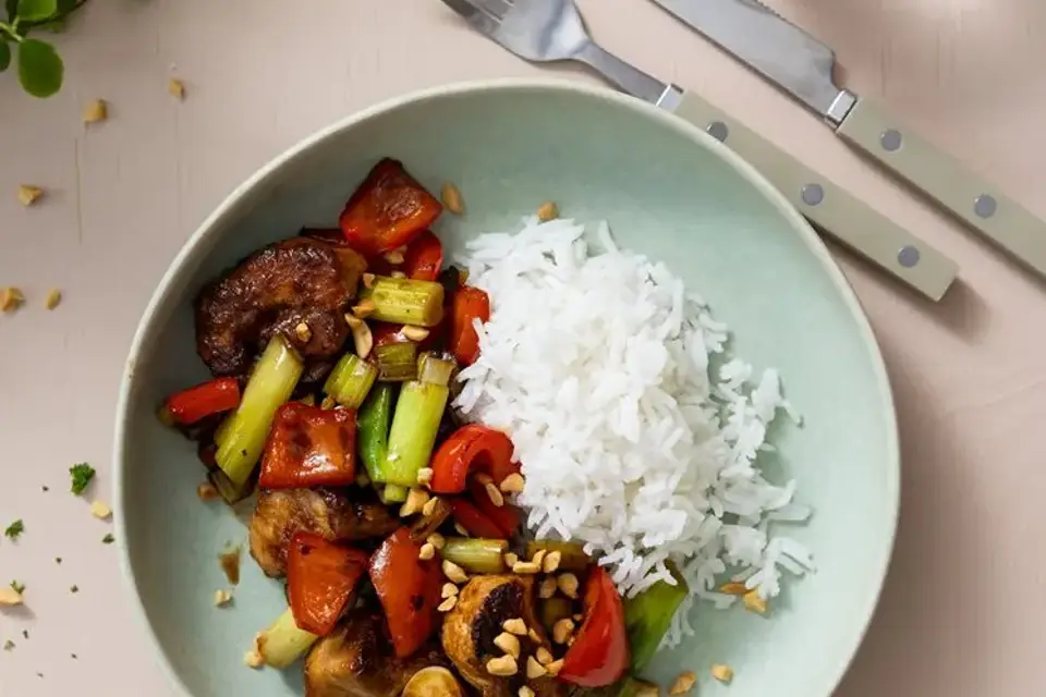 Kung pao kylling — RetNemts eget foto