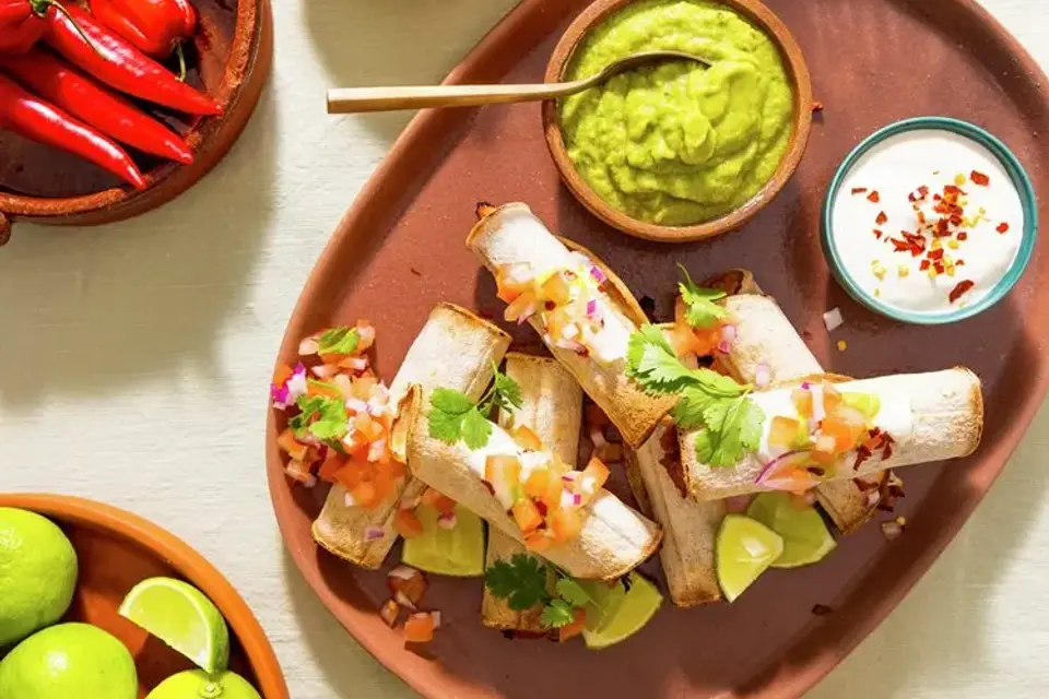 Taquitos med pulled pork — RetNemts eget foto