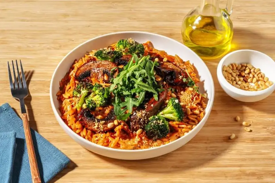 Cremet tomat-orzotto — HelloFreshs eget foto
