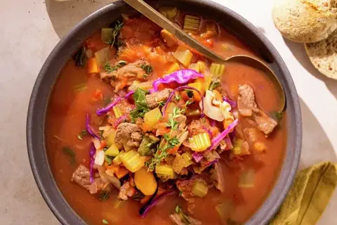 Toscansk suppe med okse og bønner