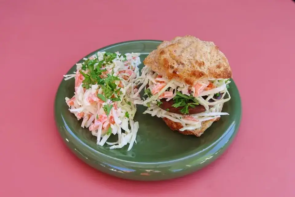 Vegetarburger — Skagenfoods eget foto