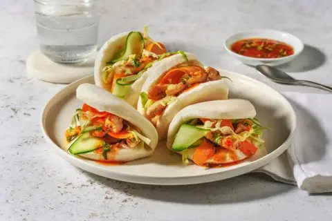 Vietnamesiske bun cha-inspirerede bao-boller