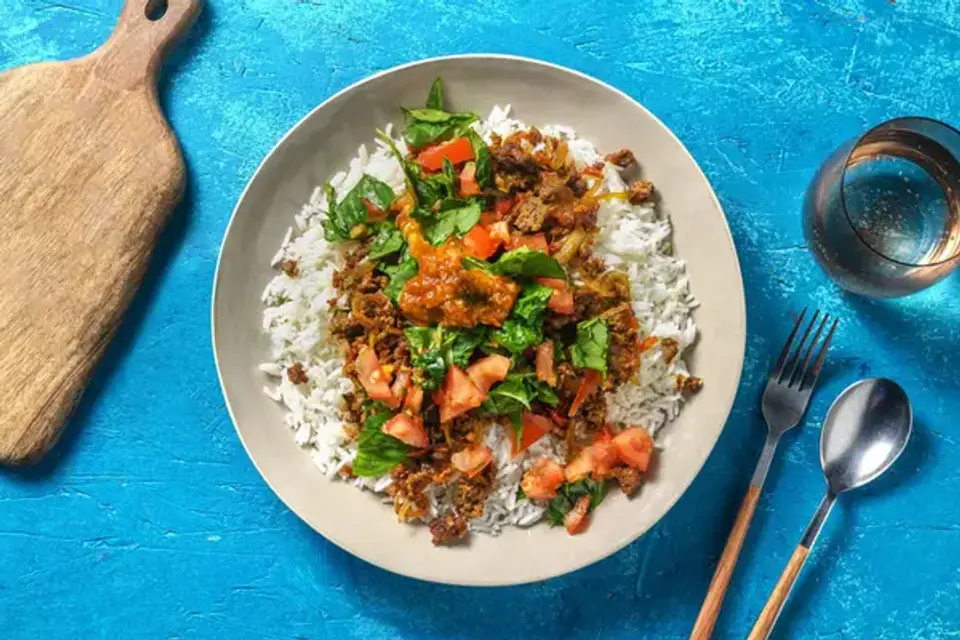 Karrystegt lammekød — HelloFreshs eget foto