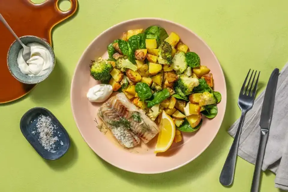 Citrusstegt tilapia — HelloFreshs eget foto