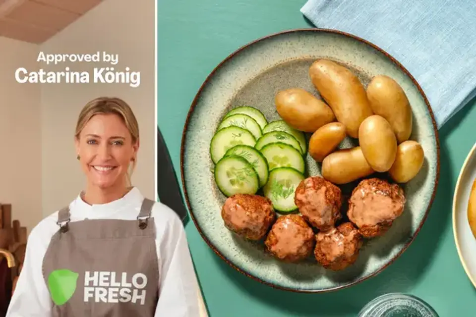 Svenske köttbullar — HelloFreshs eget foto