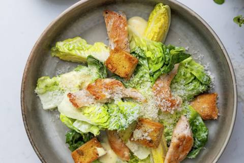 Cæsar salat med kylling