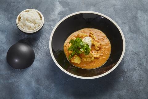 ELITE Team DK Heat: Butter chicken med ris og koriander